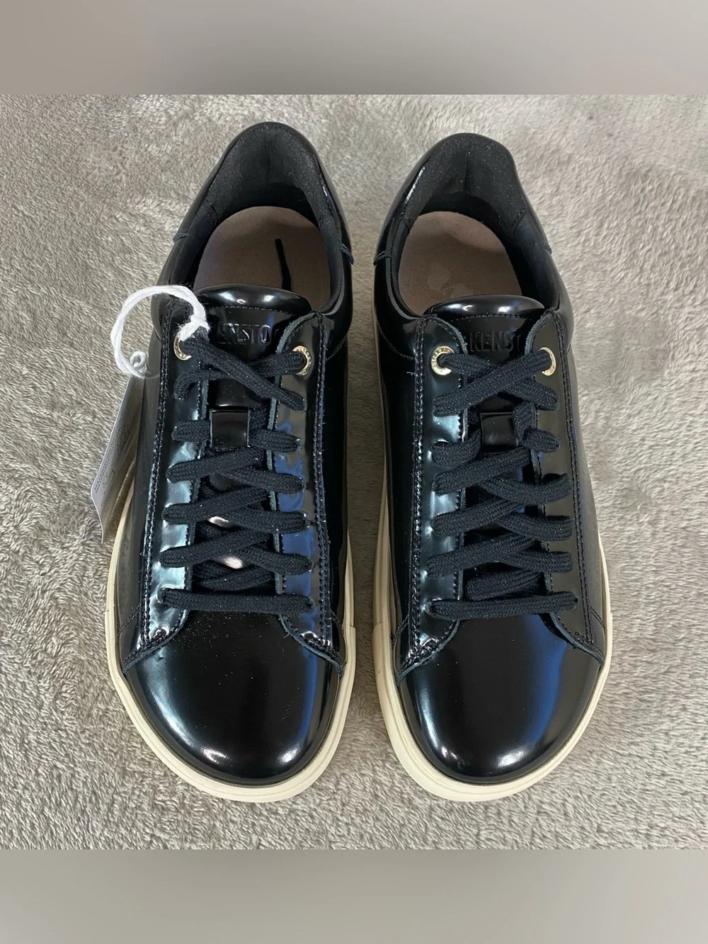 Birkenstock Bend Low Decon Womens Shoes US 6 EU 37 Black Patent Leather NEW